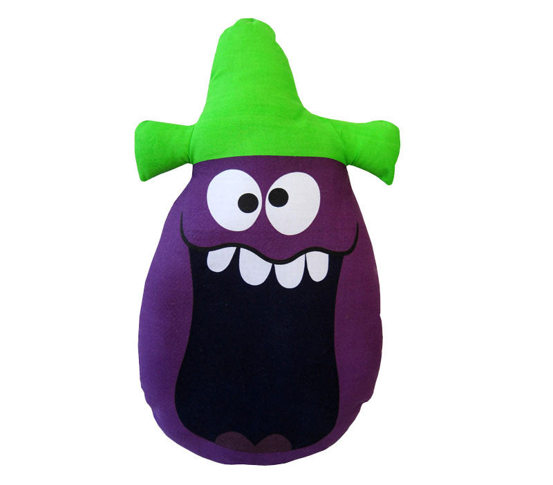 Goofy Grape Funny Face Pillow Doll | Flapjack Toys